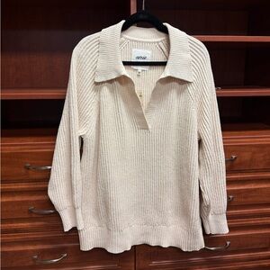 NEW Aeros Super Soft Off White Sweater